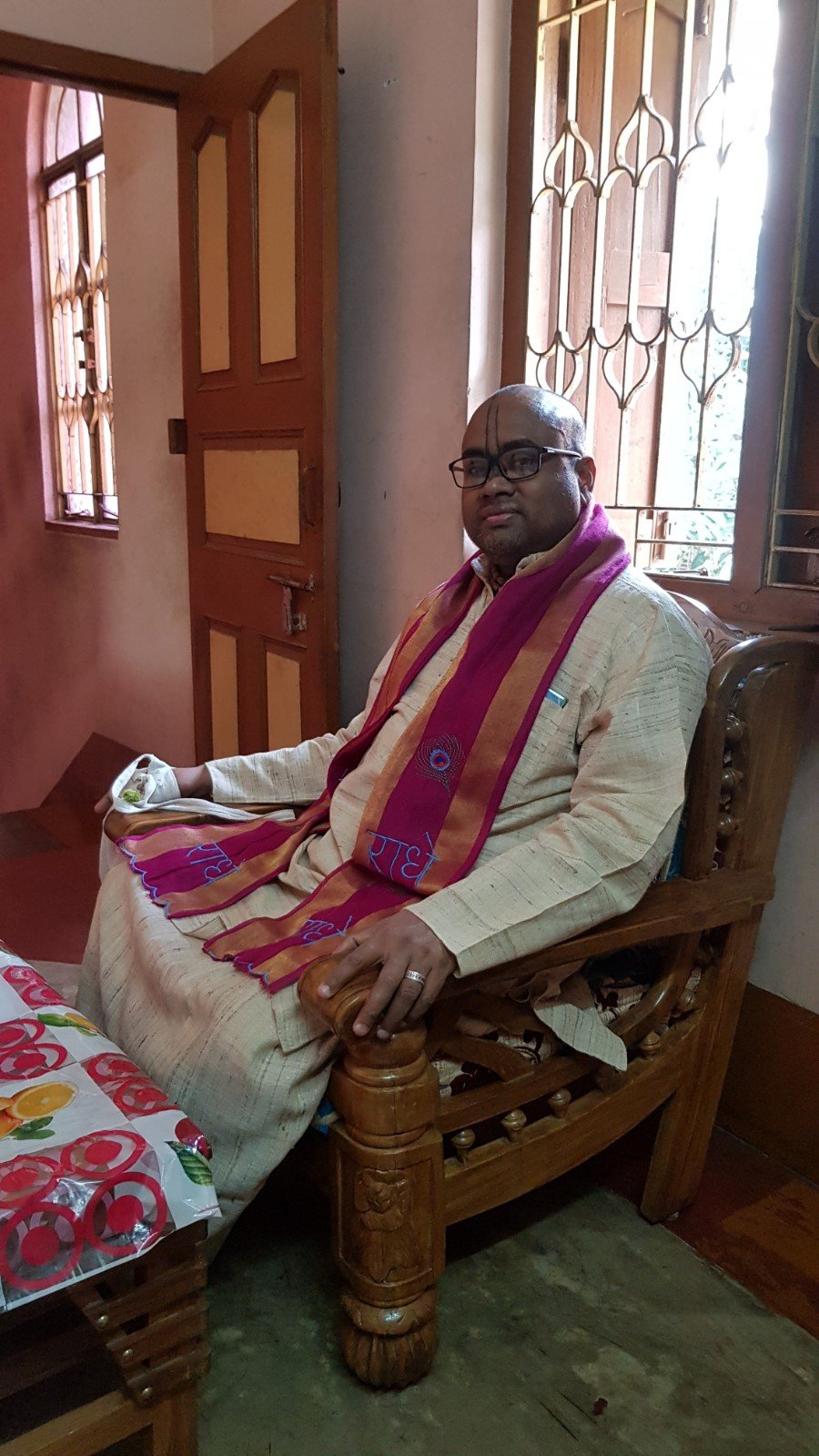  Visiting devotees. Asansol. 2019.11.22